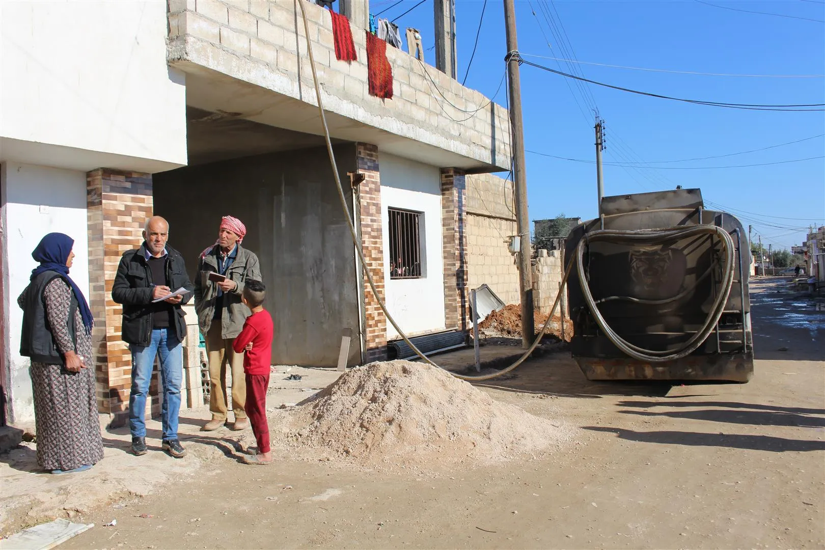 Li Qamişlo beşa duyemîn a mazota sobeyan tê belavkirin