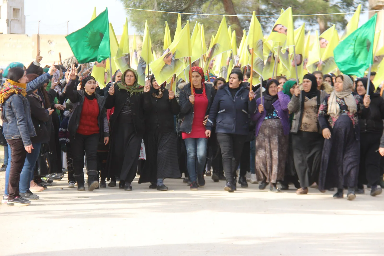 Çalakiya konvedanê ya li dijî tecrîdê li Şehbayê dewam dike