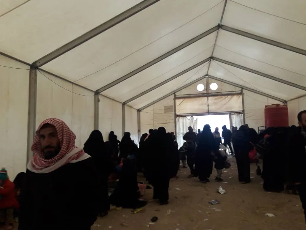 Beşa koçberan a 11`an ji kampa Holê derket