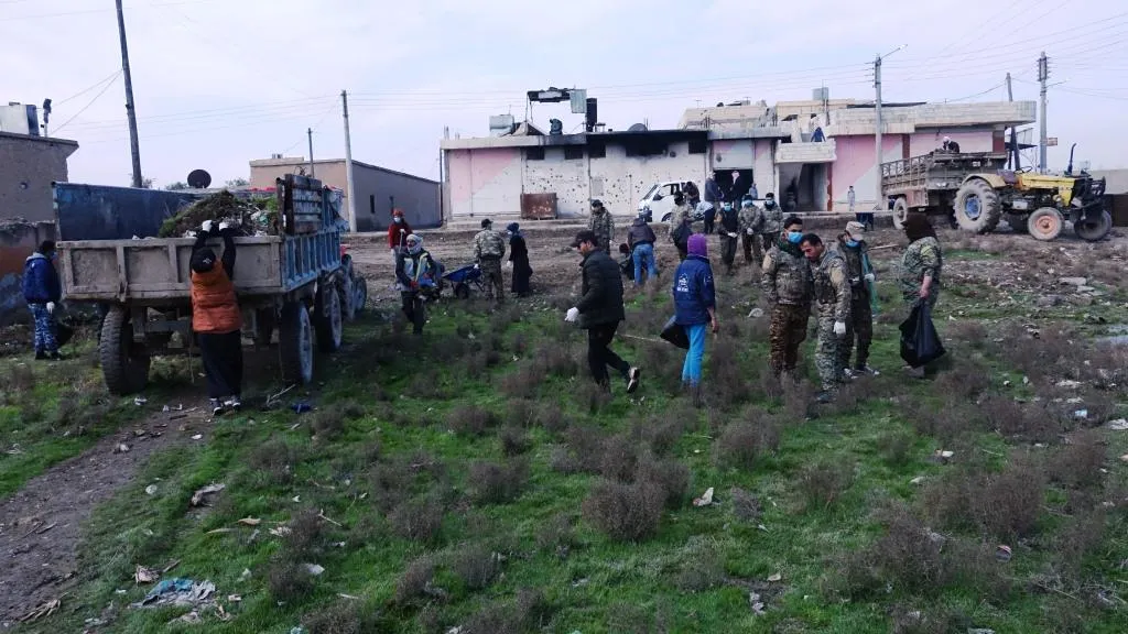 Li Reqayê pêngava ‘‘Paqijî şaristanî ye‘‘
