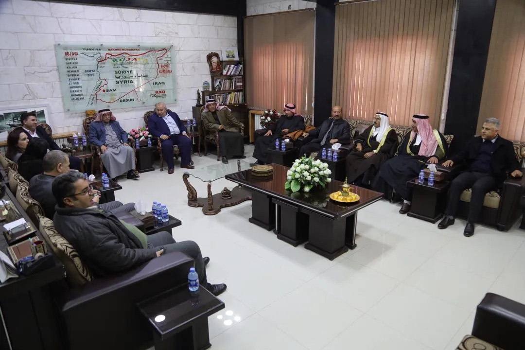 Şandeya Rûspiyan serdana Meclisa Rêveber a herêma Cizîrê kir