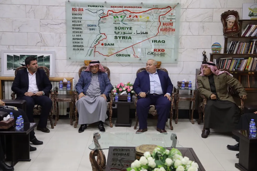 Şandeya Rûspiyan serdana Meclisa Rêveber a herêma Cizîrê kir