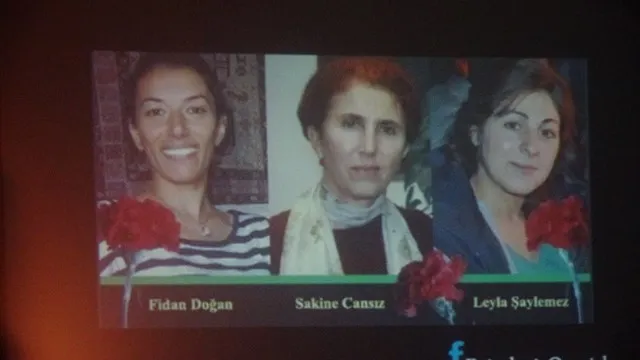 Sakîne, Fîdan û Leyla li Dêrikê hatin bibîranîn