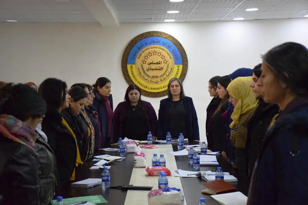 Koordînasyona Jin a Bakurê û Rojhilatê Sûriyê civîna xwe ya salê lidar xist