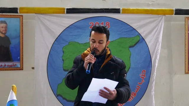 Partiya Pêşerojê ya Sûriyê çalakiyên hunerî li Şedadê lidar xistin