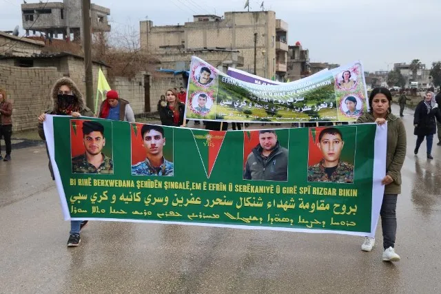 Şêniyên herêma Cizîrê ji bo Efrînê daketin qadan
