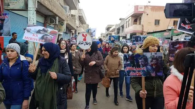 Şêniyên herêma Cizîrê ji bo Efrînê daketin qadan