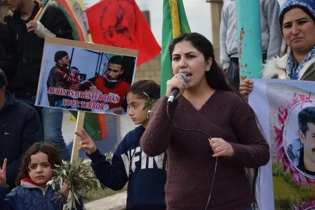 Şêniyên herêma Cizîrê ji bo Efrînê daketin qadan