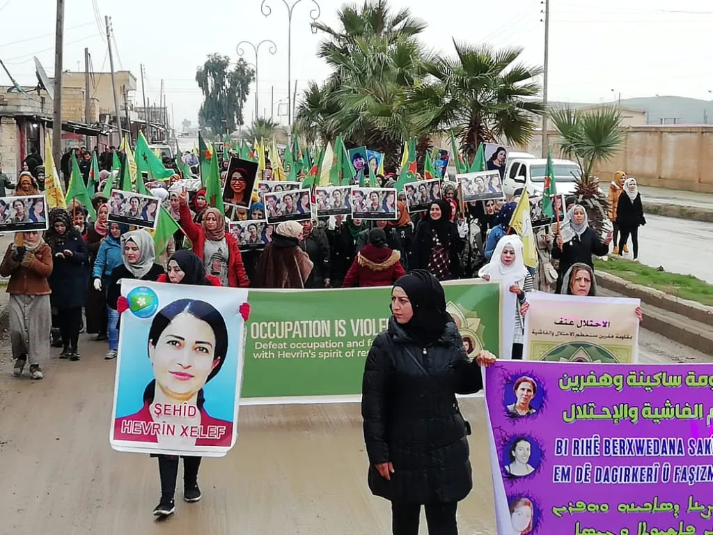Li Bakur û Rojhilatê Sûriyê her sê jinên têkoşer hatin bibîranîn