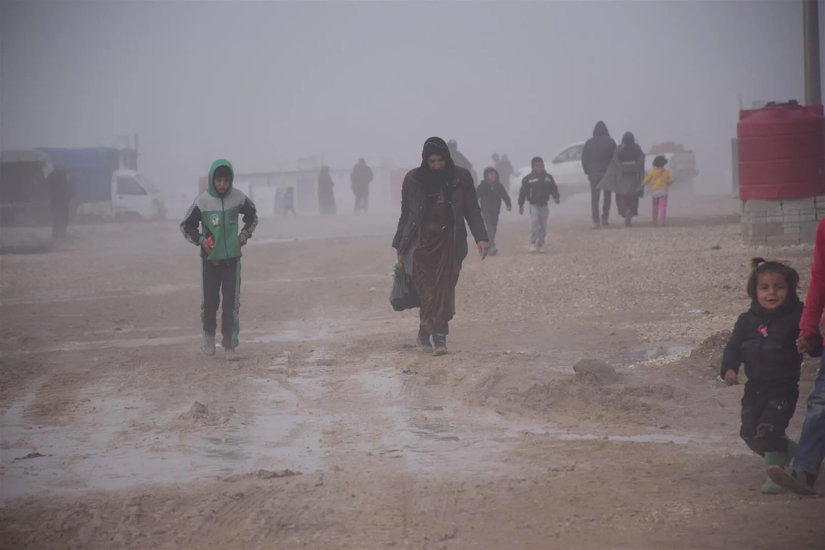 Tevî şertên koçberiyê, koçberek pîşeya xwe didomîne