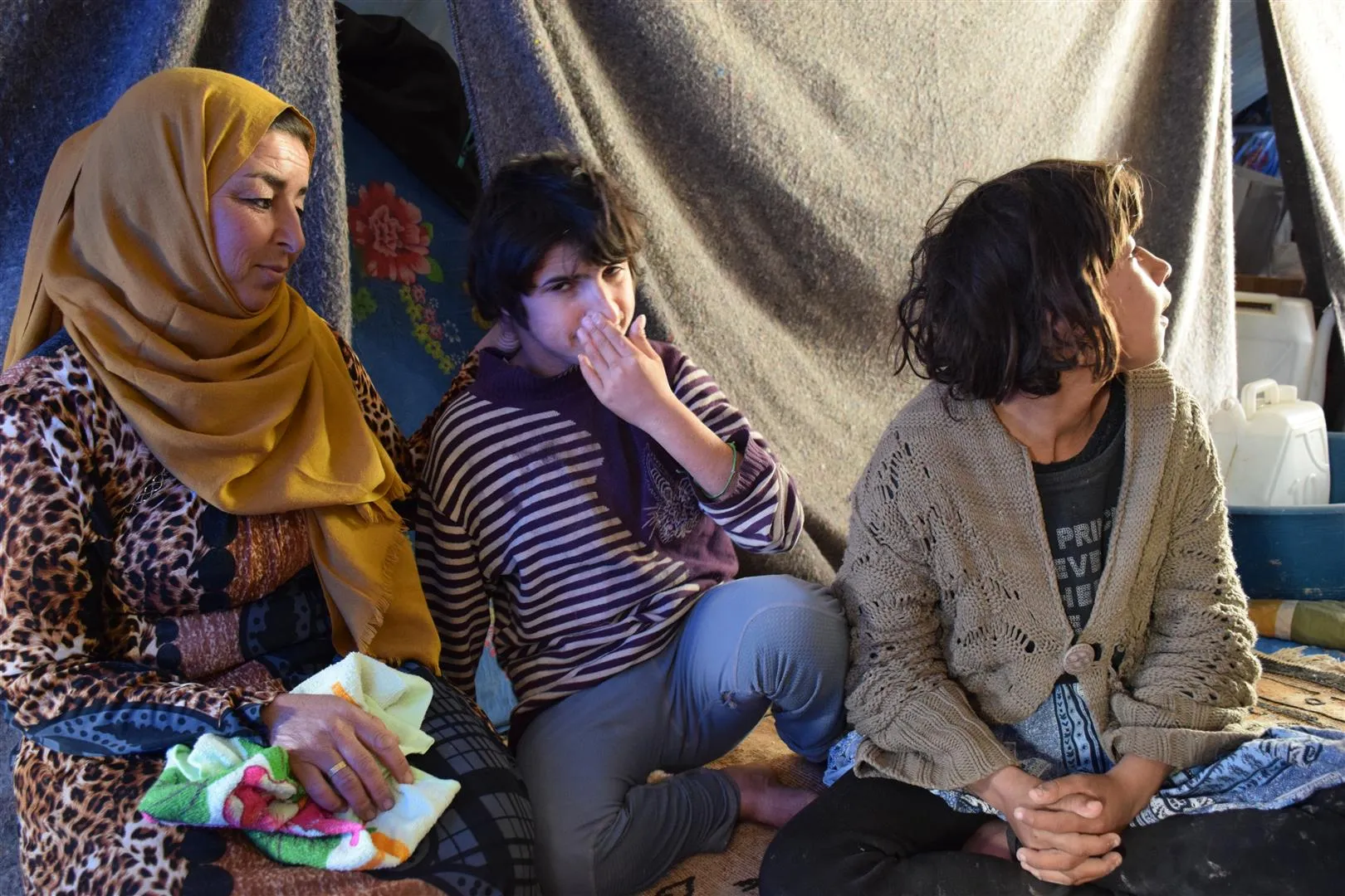 Berxwedan û zehmetiyên koçberên Serêkaniyê