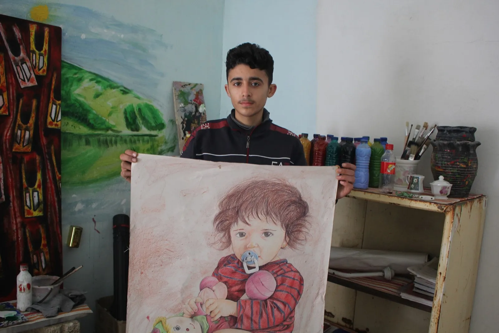 ​​​​​​​Ronîcan hewl dide denge efrîniyan bigihîne cîhanê