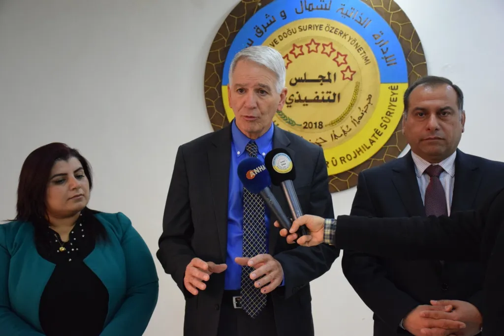 Ralph Abraham: Tevî şer jî ez bi pêşketinên li Bakur û Rojhilatê Sûriyê kêfxweş im