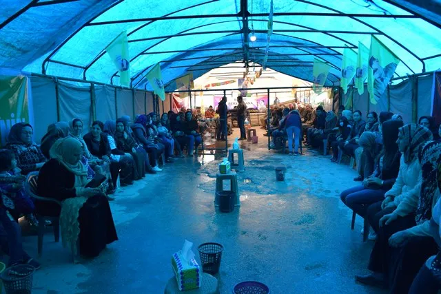 Li Qamişlo konê protestokirinê berdewam e