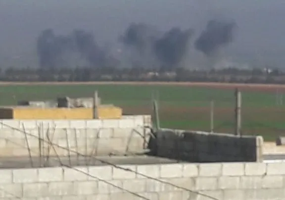 Balafirên Rûsyayê derdora kerwanê leşkerî yê dewleta Tirk bombebaran kir