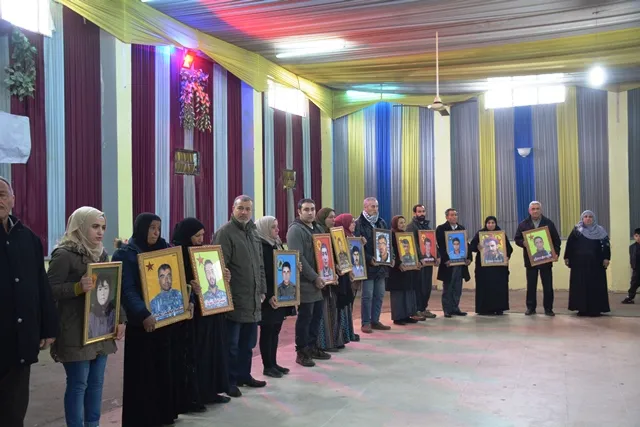​​​​​​​Li navçeya Tirbespiyê bîranîna 15 şehîdan