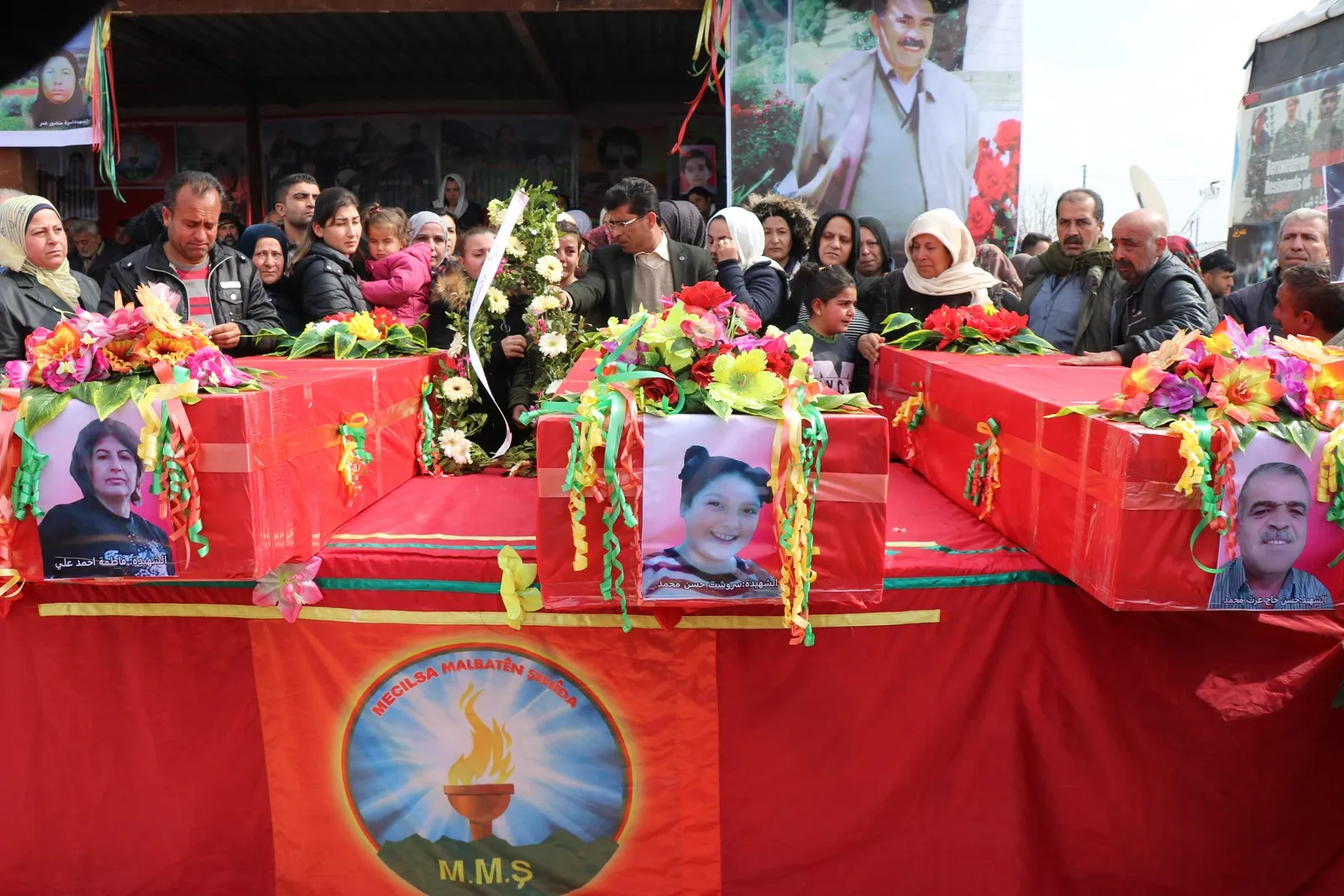 Şehîdên komkujiya Eqîbê hatin oxirkirin