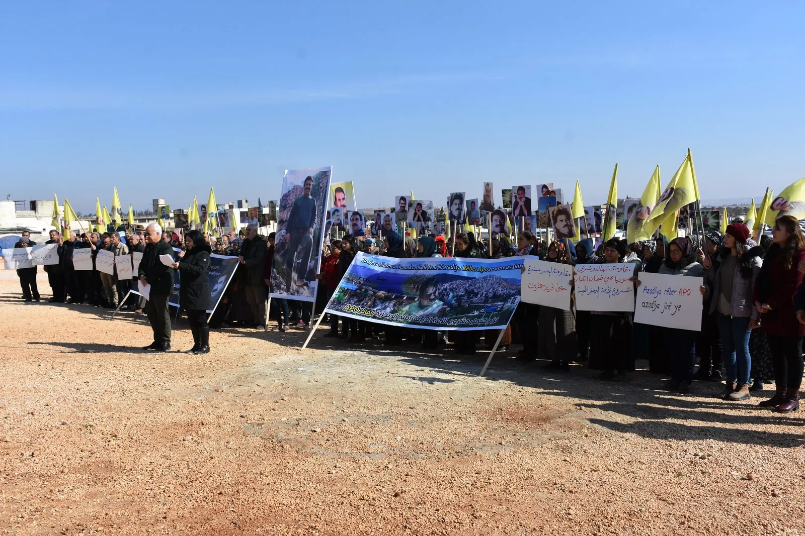 Rêveberiya Xweser a Efrînê Komploya Navneteweyî şermezar kir