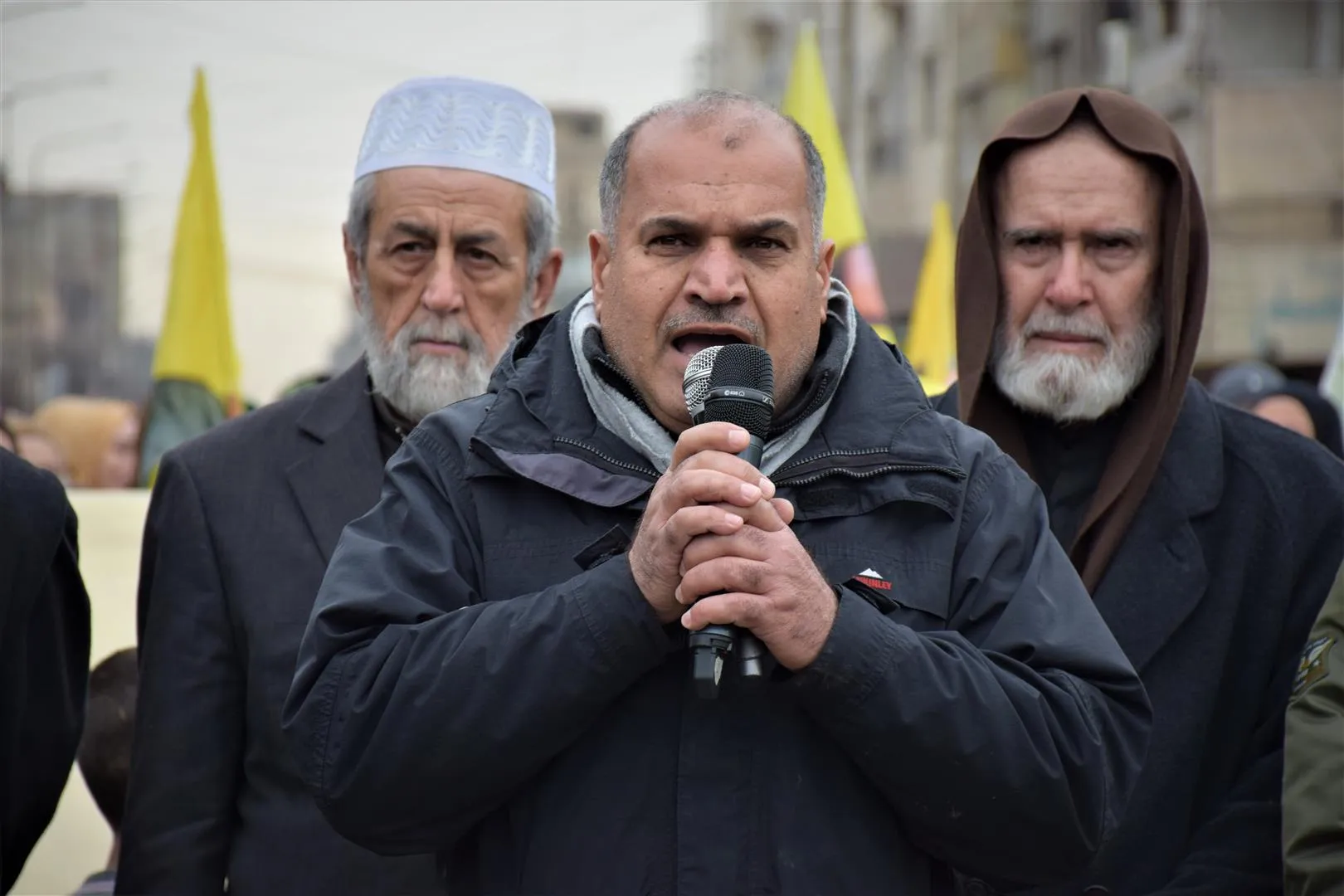 Şêniyên kantona Qamişlo komploya navneteweyî ya li dijî Ocalan şermezar kir