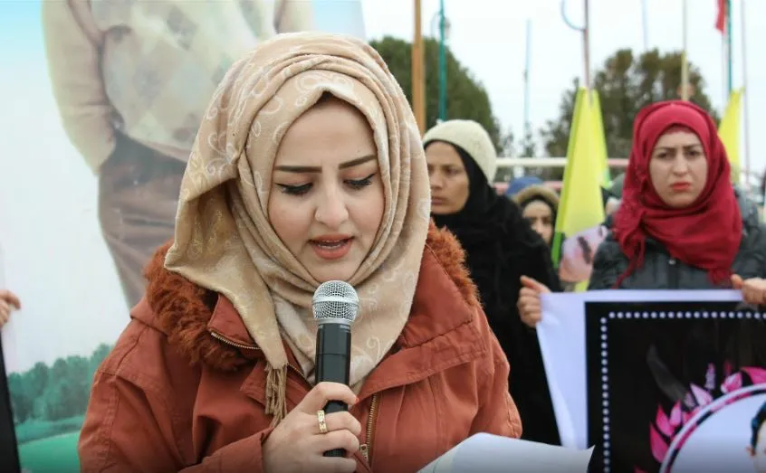 Şêniyên kantona Qamişlo komploya navneteweyî ya li dijî Ocalan şermezar kir