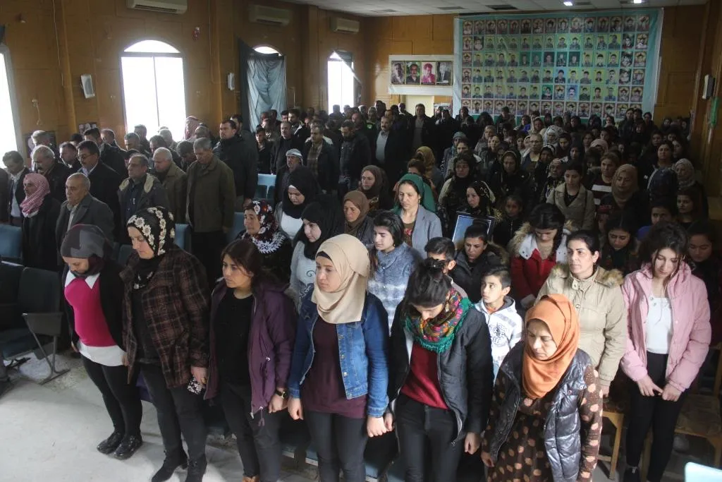 Kantona Hesekê şehîdên meha Şibatê bi bîr anîn