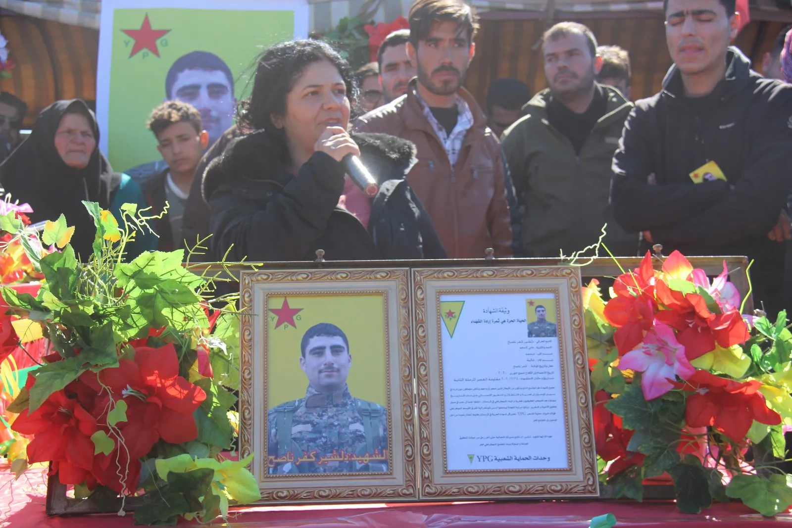 Şehîd Dilşêr Kefer Nasih bi merasîmeke heybet hat oxirkirin