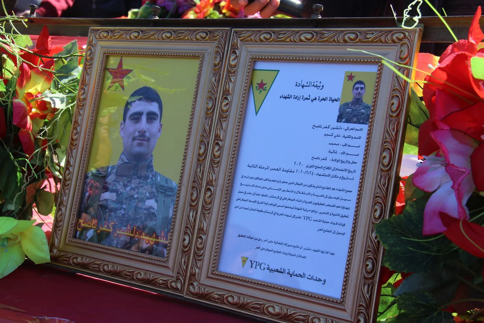 Şehîd Dilşêr Kefer Nasih bi merasîmeke heybet hat oxirkirin