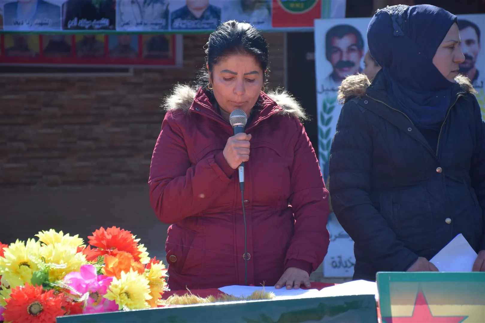 Şêniyên Til Temirê şehîdên 23`yê Sibatê bi bîr anîn