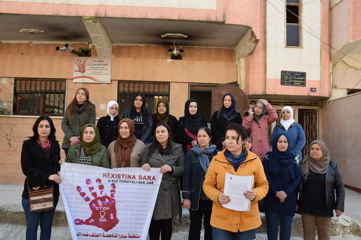 Rêxistina Sara  têkildarê bûyerên xwekuştinê daxuyanî da