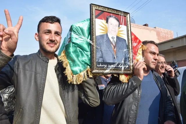 Cenazeyê hunermend Seîd Yûsif li Qamişlo hate veşartin