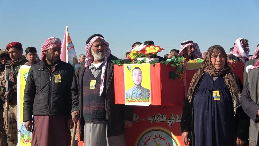 Cenazeyê şehîd Idrîs li Tebqayê hate veşartin