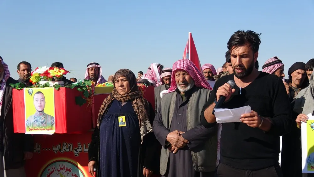 Cenazeyê şehîd Idrîs li Tebqayê hate veşartin