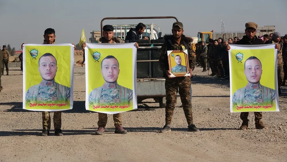 Cenazeyê şehîd Idrîs li Tebqayê hate veşartin