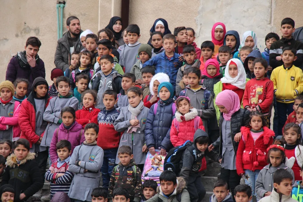 Xebatên Komîteya Çalakiyên Dibistanan a Minbicê ji bo pêşxistina perwerdeyê