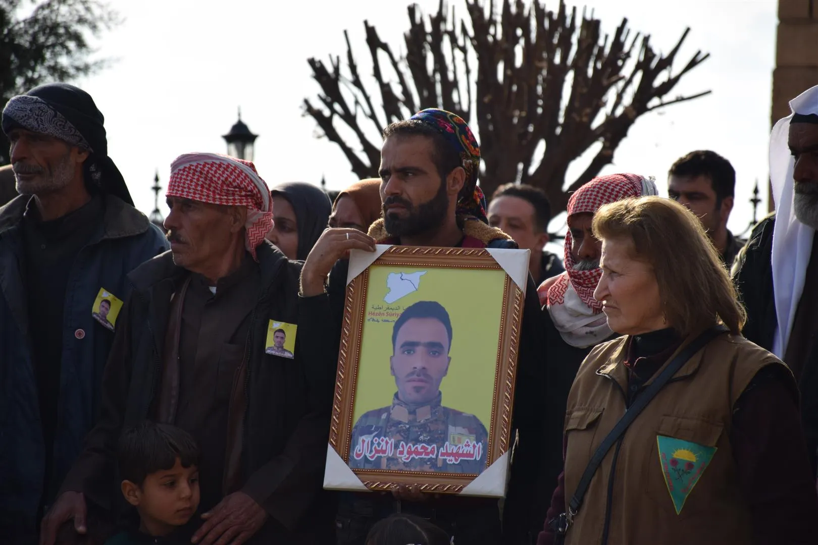 Li Hesekê ji bo 5 cangoriyên azadiyê merasîmek hate lidarxistin