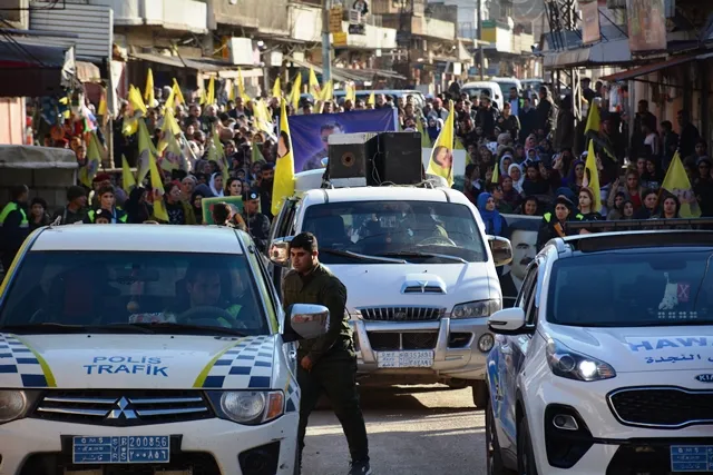 Li gelek navendên kantona Qamişlo ji bo Ocalan çalakî hatin lidarxistin
