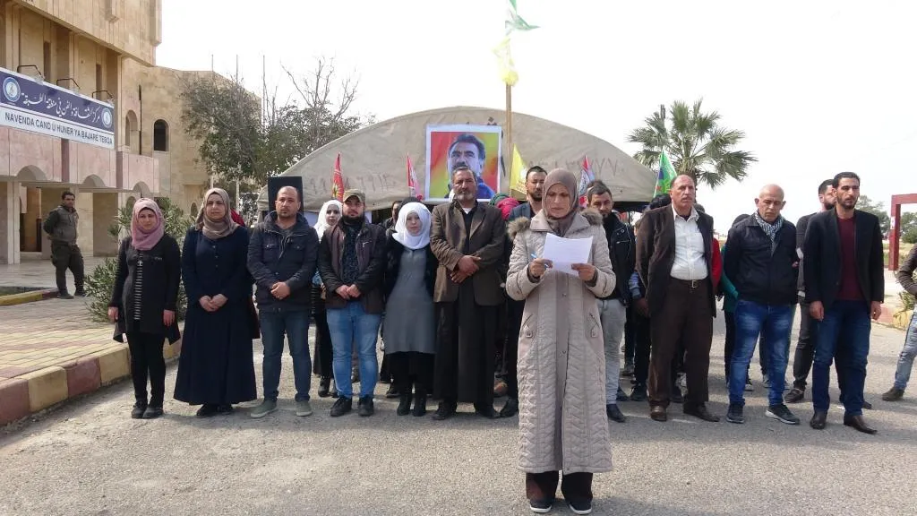 Li Bakur û Rojhilatê Sûriyê çalakiyên ji bo Ocalan di roja 3‘an de berdewam in