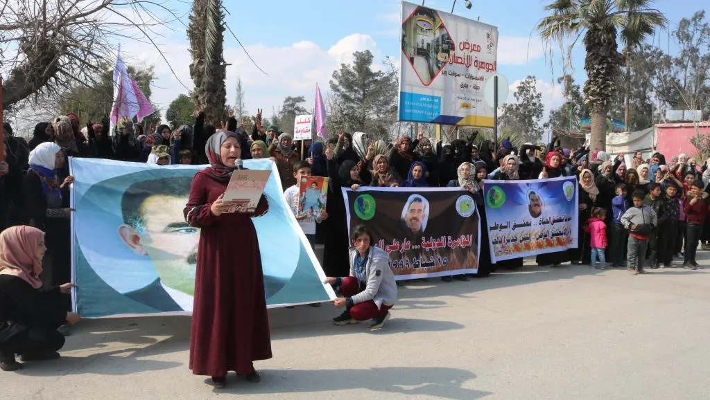 Li Bakur û Rojhilatê Sûriyê çalakiyên ji bo Ocalan di roja 3‘an de berdewam in