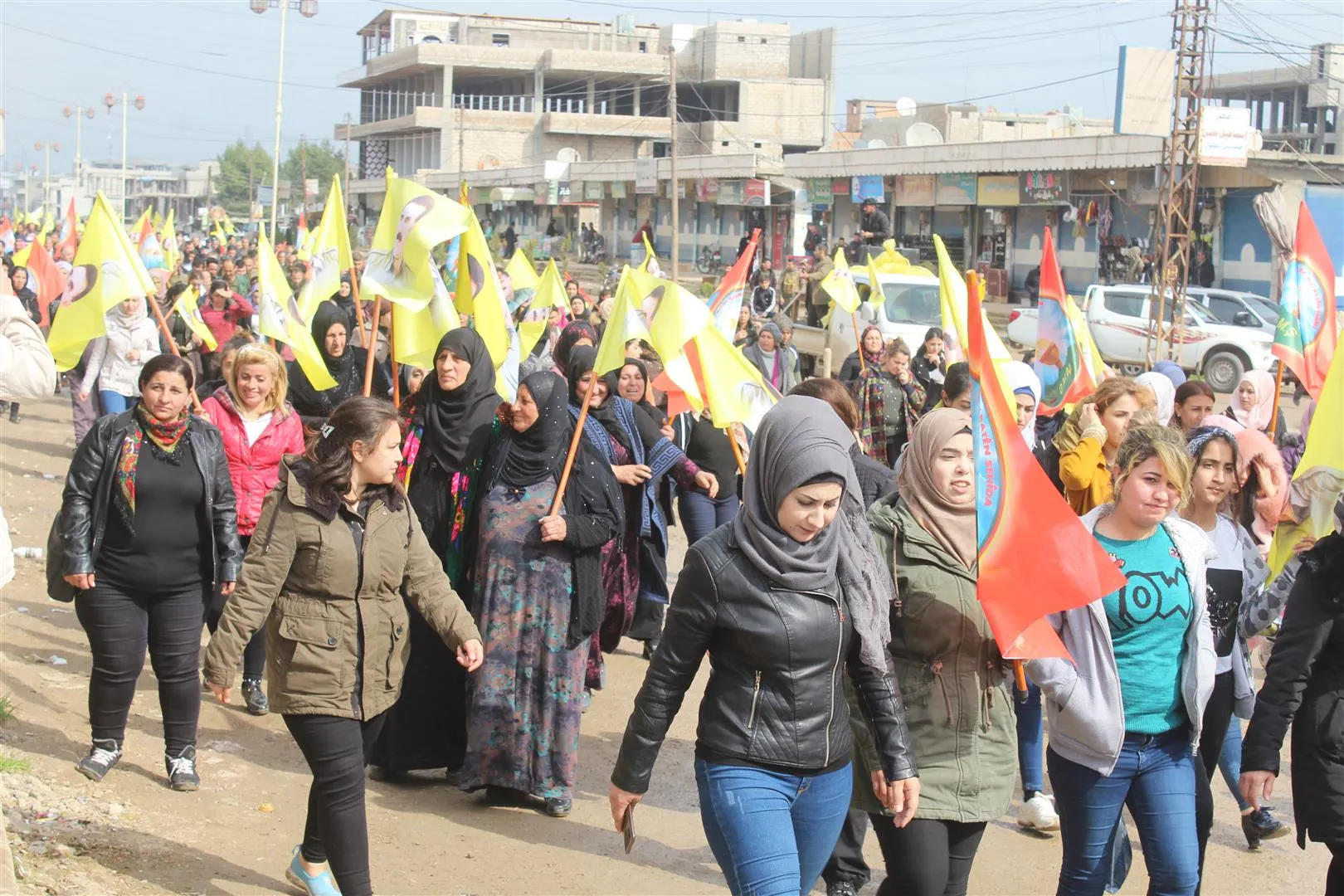 Li Bakur û Rojhilatê Sûriyê çalakiyên ji bo Ocalan di roja 3‘an de berdewam in