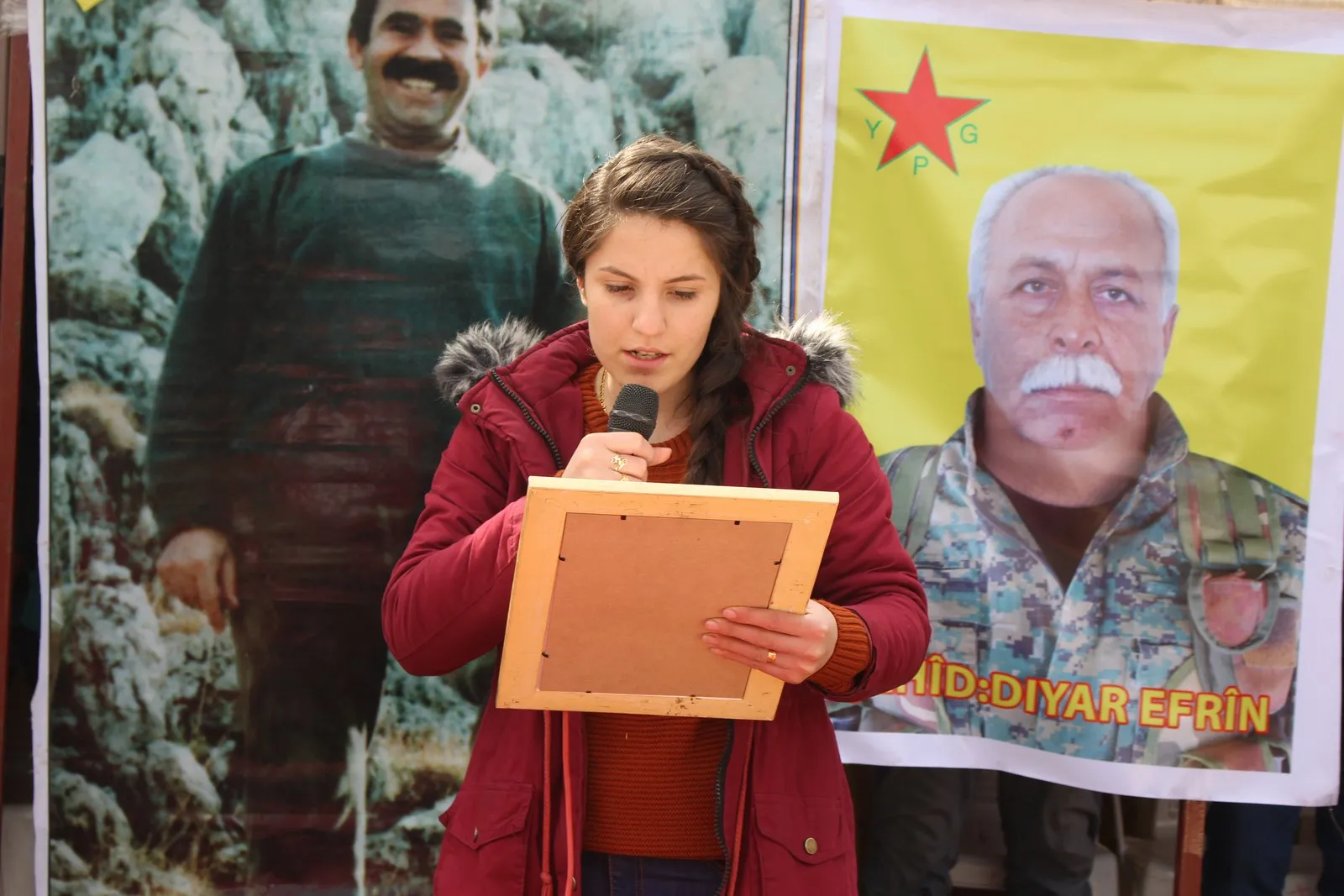 Sersaxî ji malbata şehîd Diyar Efrîn re hate xwestin