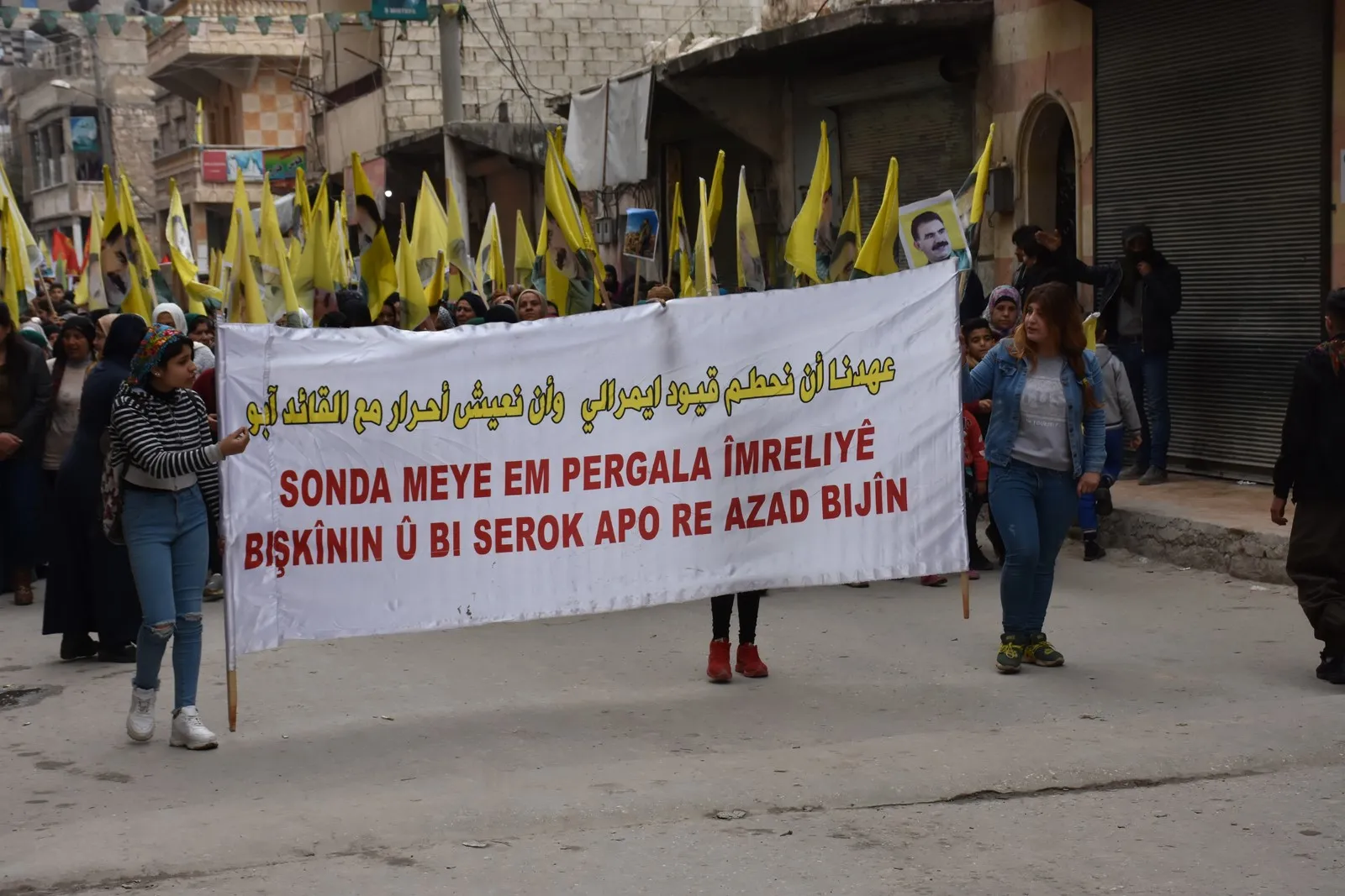 ‘Heta ku rewşa Ocalan neyê eşkerekirin em ê ji qadan neçin‘