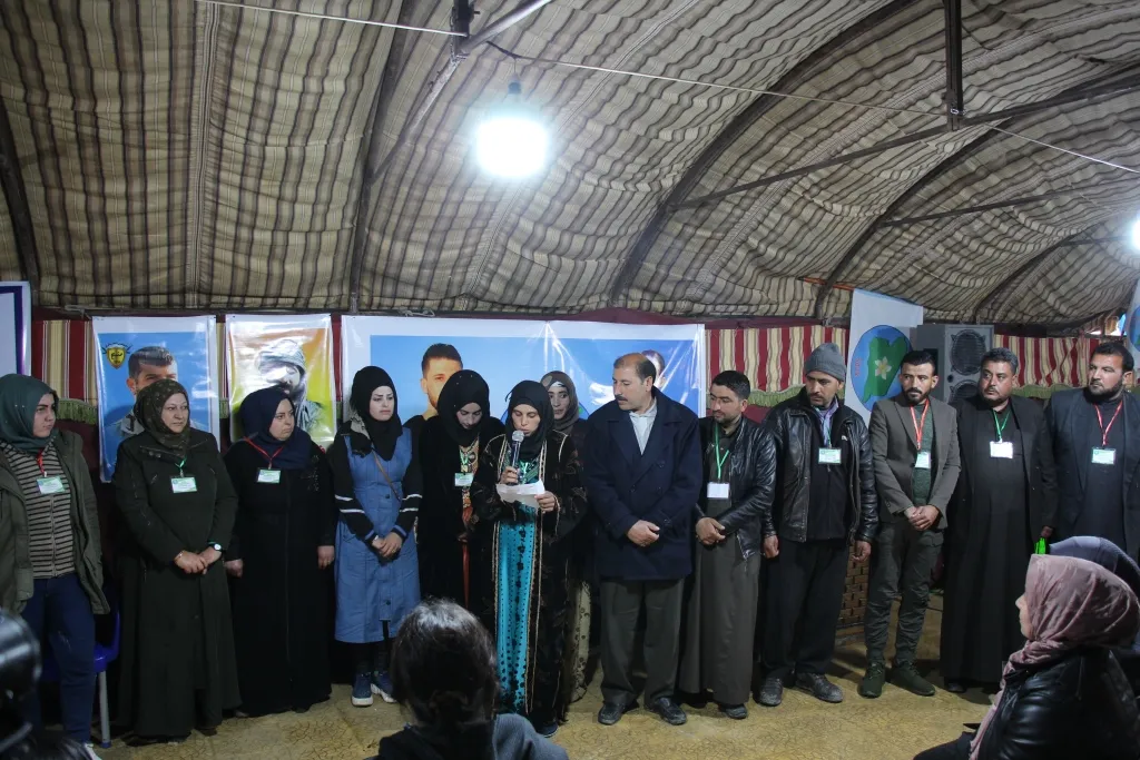 Endamên Partiya Pêşerojê ya Sûriyê yên navçeyên Minbicê hatin hilbijratin