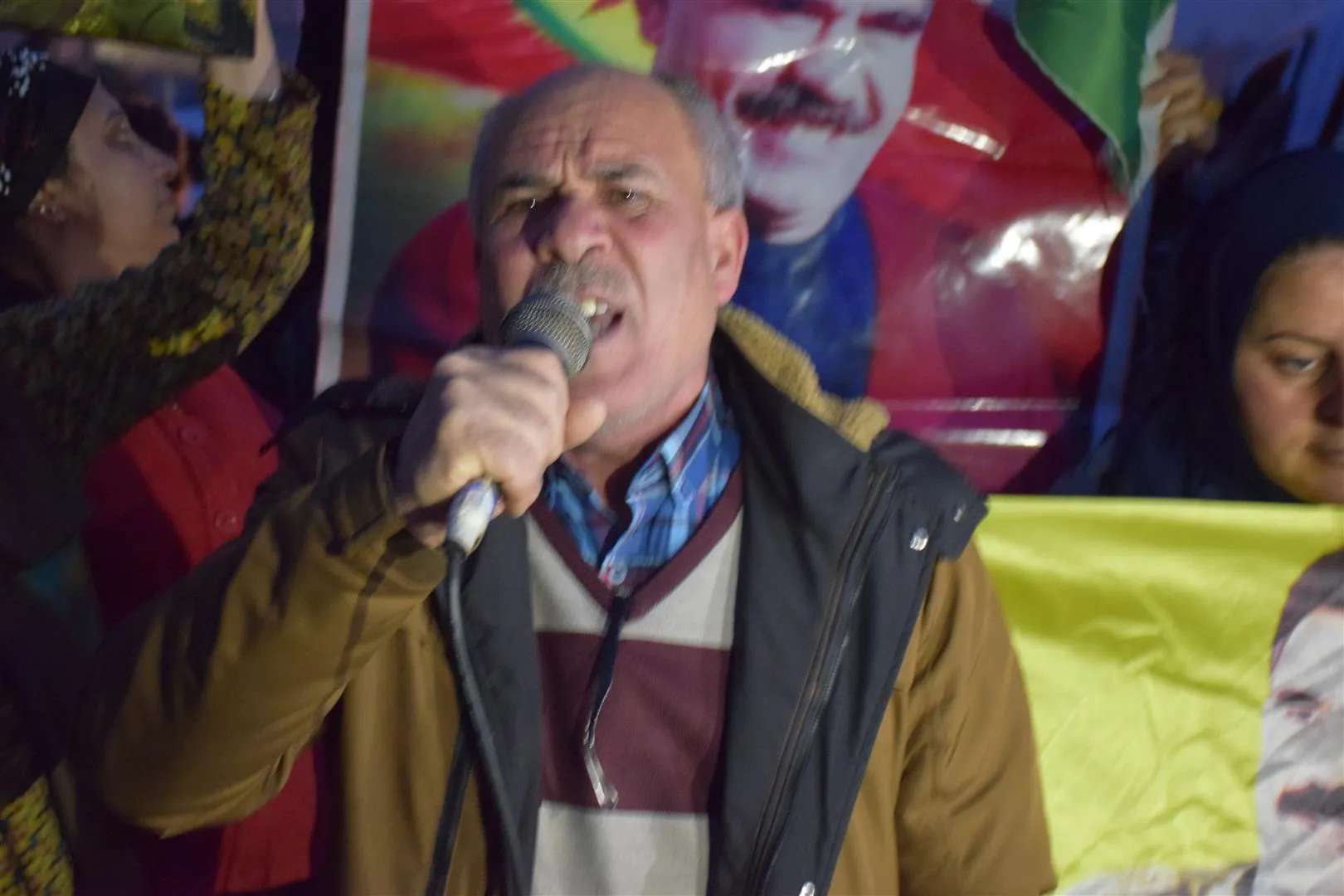 Li Hesekê ji bo Ocalan meşek girseyî hate lidarxistin