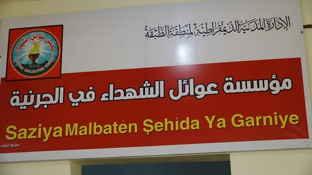 Meclisa Malbatên Şehîdan a Tebqayê navendek li Cirniye vekir
