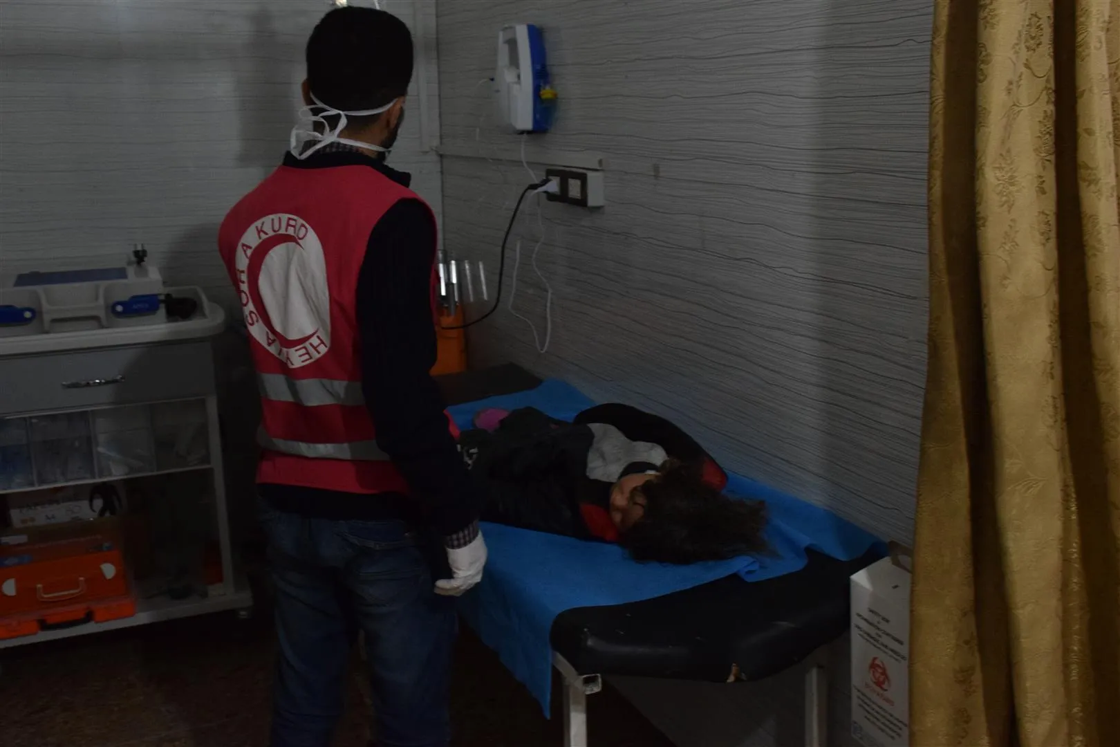 Li kampa Holê bergiriyên li dijî Koronayê