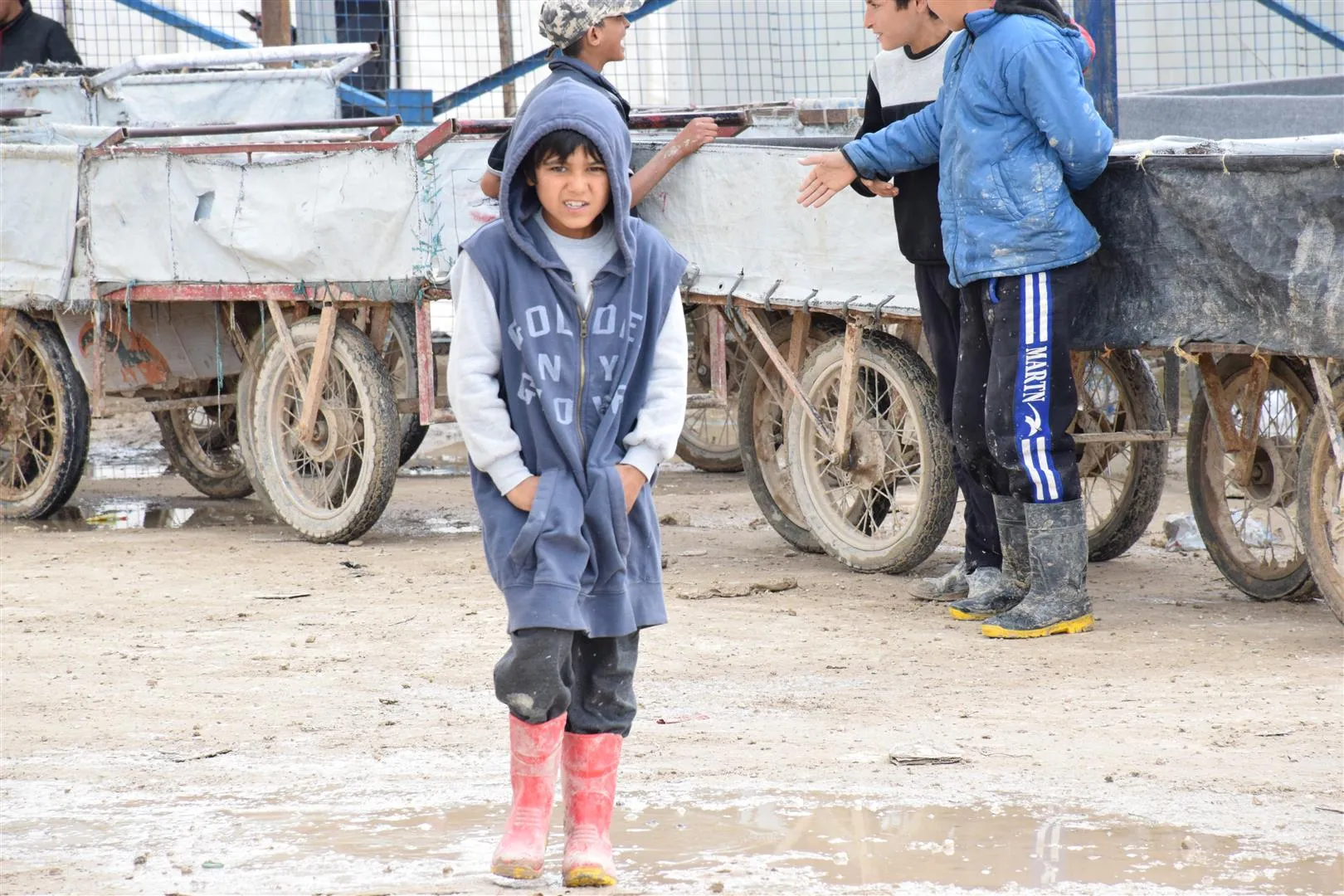 Li kampa Holê bergiriyên li dijî Koronayê