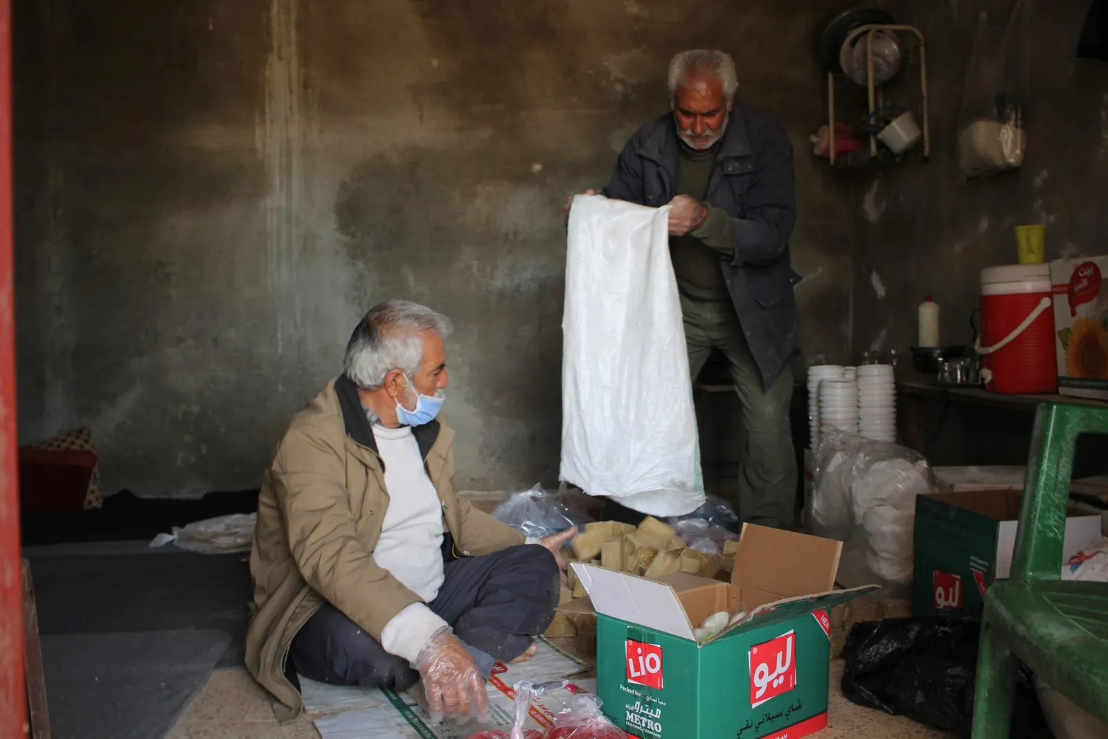 Li Şehbayê madeyên paqijî û dezenfektekirinê hatin belavkirin