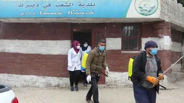 Li kantona Qamişlo hemleya dezenfektekirinê berdewam e