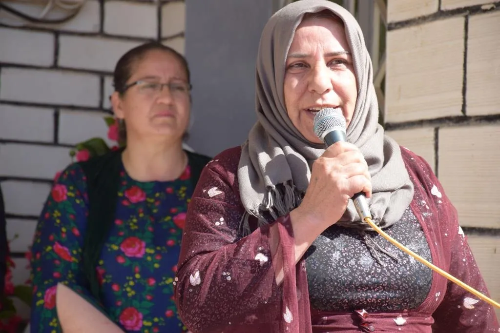 Ji bo piştgiriya jinên malbatên xwe di şer de winda kirine, komeleyek hate vekirin