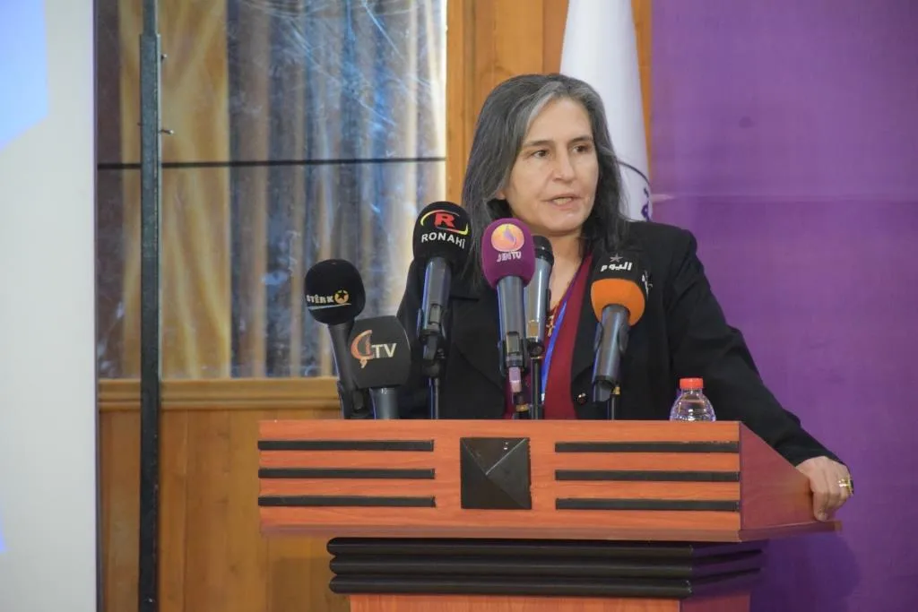 Elîzabêt Gewriyê: Di avakirina Sûriyeke azad de divê jin hevgirtî bin